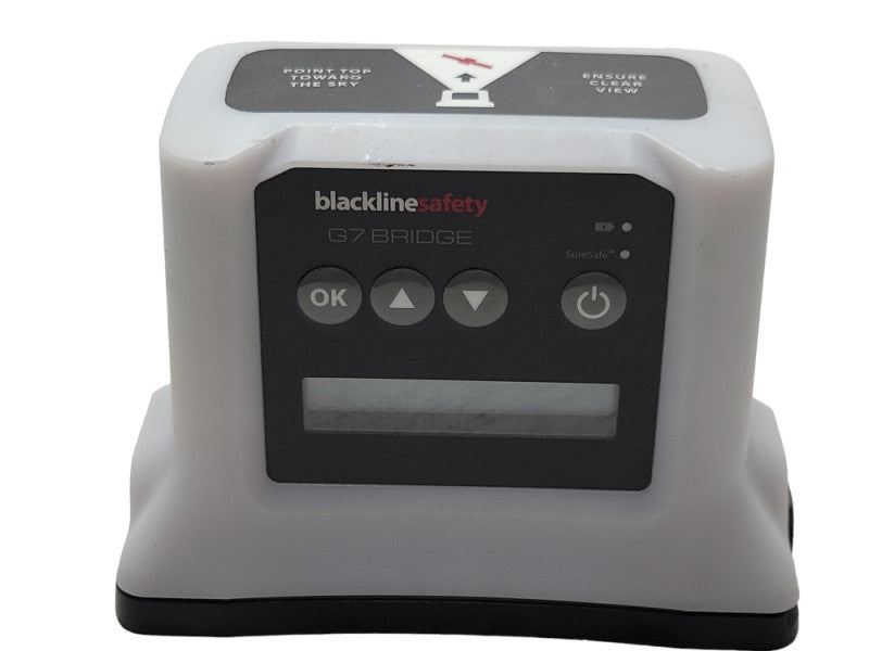 BlackLine Safety G7 Bridge 102313 Gas detector only, READ _