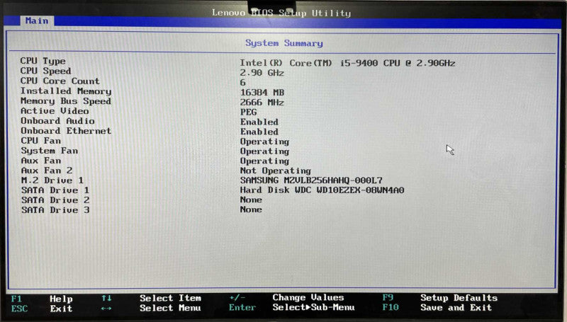 Lenovo Legion C530-19ICB, i5-9400 2.90GHz, 16GB DDR4, 256GB Nvme, 1TB HDD