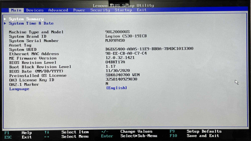 Lenovo Legion C530-19ICB, i5-9400 2.90GHz, 16GB DDR4, 256GB Nvme, 1TB HDD