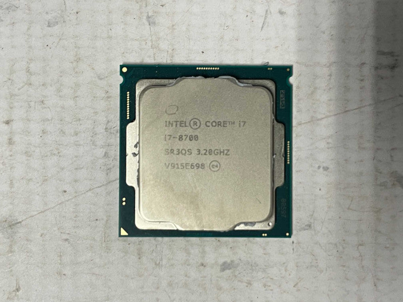 Intel Core i7-8700 SR3QS 3.20GHz 6 Core LGA 1151 Desktop CPU Processor