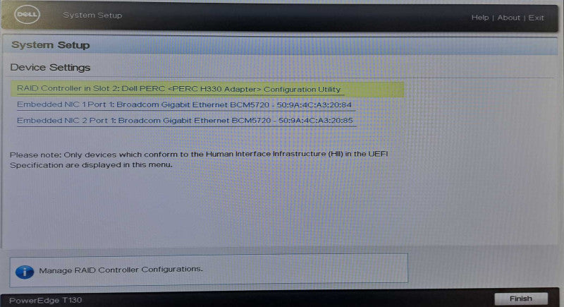 Dell T130 Tower Server| Xeon E3-1225 v6 @ 3.3GHz 4C, 16GB DDR4, H330, 4x 3.5\\"