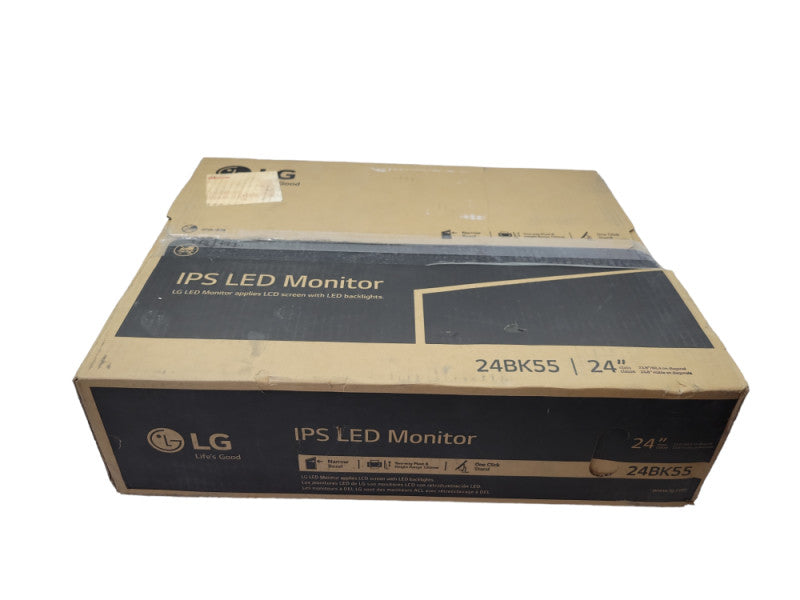 (Open Box) LG 24BK55 24\\" Monitor 1920x1080 75Hz 5ms IPS LED %