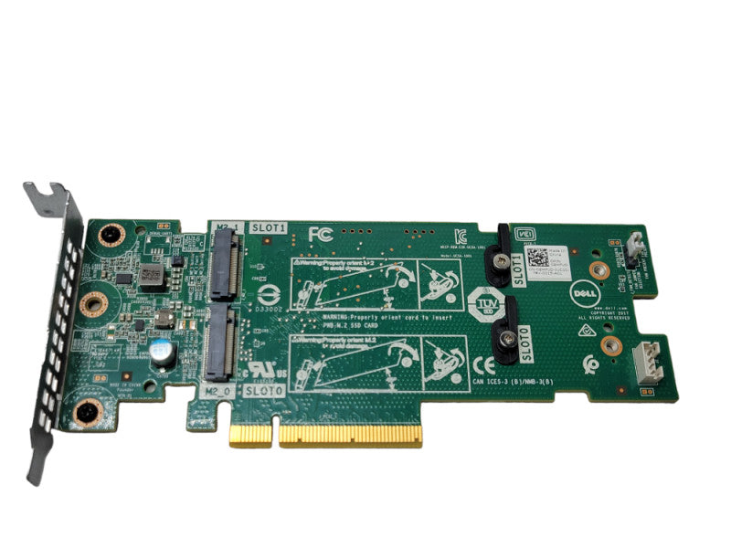 Dell 02MFVD Controller BOSS-S1 2x .2 SSD SATA PCIe Low Profile Card Adapter Q_