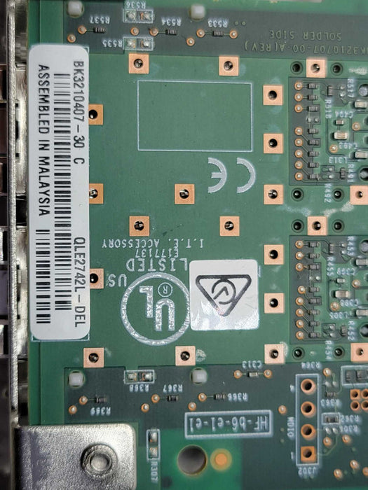 Dell QLE2742L-DEL 32GB Dual Port SFP+ PCIE Fiber Channel Adapter 05H4YH LP _