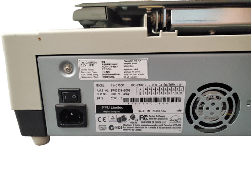 Fujitsu fi-5750C High-Speed Color Duplex Document Flatbed Scanner  @