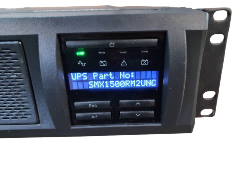 APC SMX1500RM2UNC Smart-UPS 1500VA 1200W 120V Battery Backup @