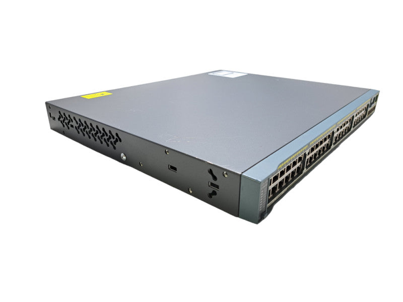 Cisco WS-C2960S-48FPS-L V04 | 48 Port Gigabit PoE+ 740W Switch + Stack Mod Q