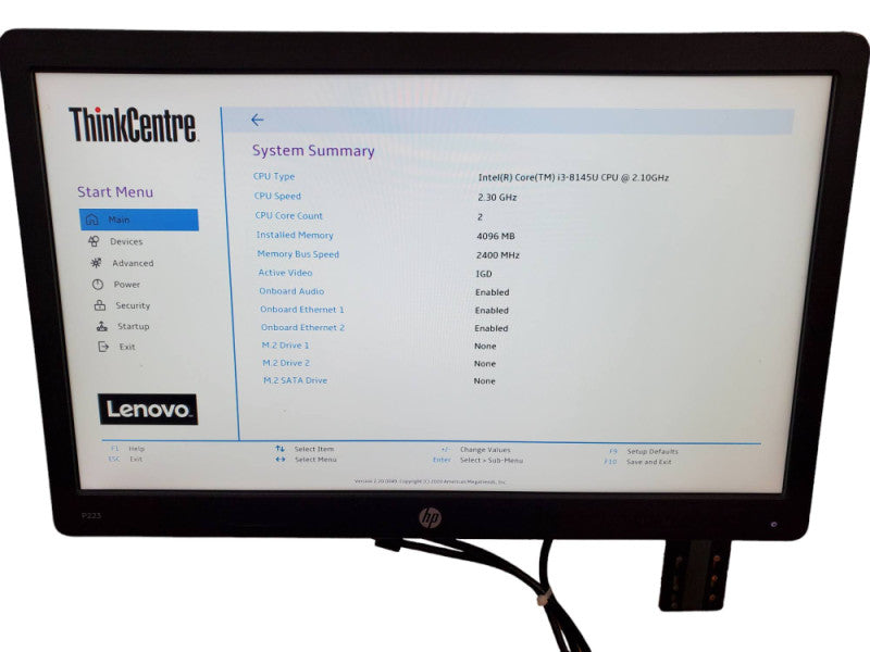 Lenovo ThinkCentre M90n-1 i3-8145U 4GB RAM NO HDD *READ* @