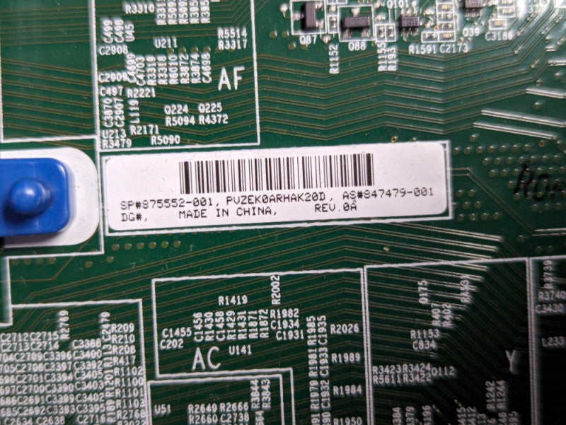 HPE 847479-001 Proliant DL360 G10 System Board with Xeon Gold 6126 CPU -