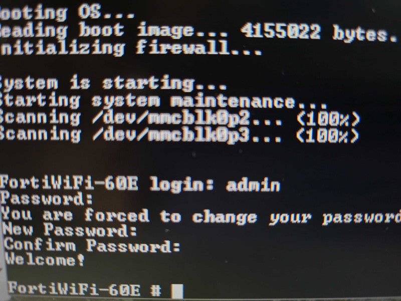 Fortinet FortiWifi-60E Network Security Appliance FWF-60E No Pwr adpt, READ _
