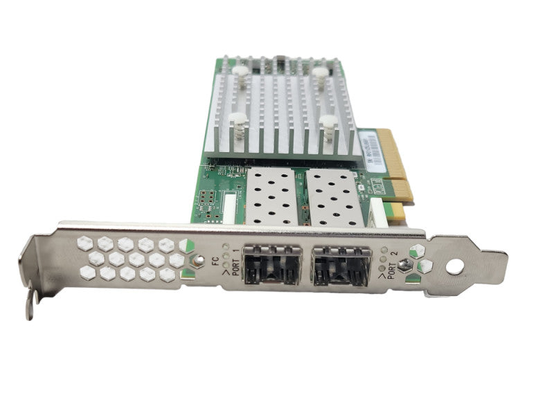 DELL QLE2742L-DEL 32GB DUAL PORT SFP + PCIE FIBER CHANNEL ADAPTER 0T3TK5 FH Q_