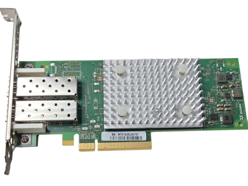 DELL QLE2742L-DEL 32GB DUAL PORT SFP + PCIE FIBER CHANNEL ADAPTER 0T3TK5 FH Q_