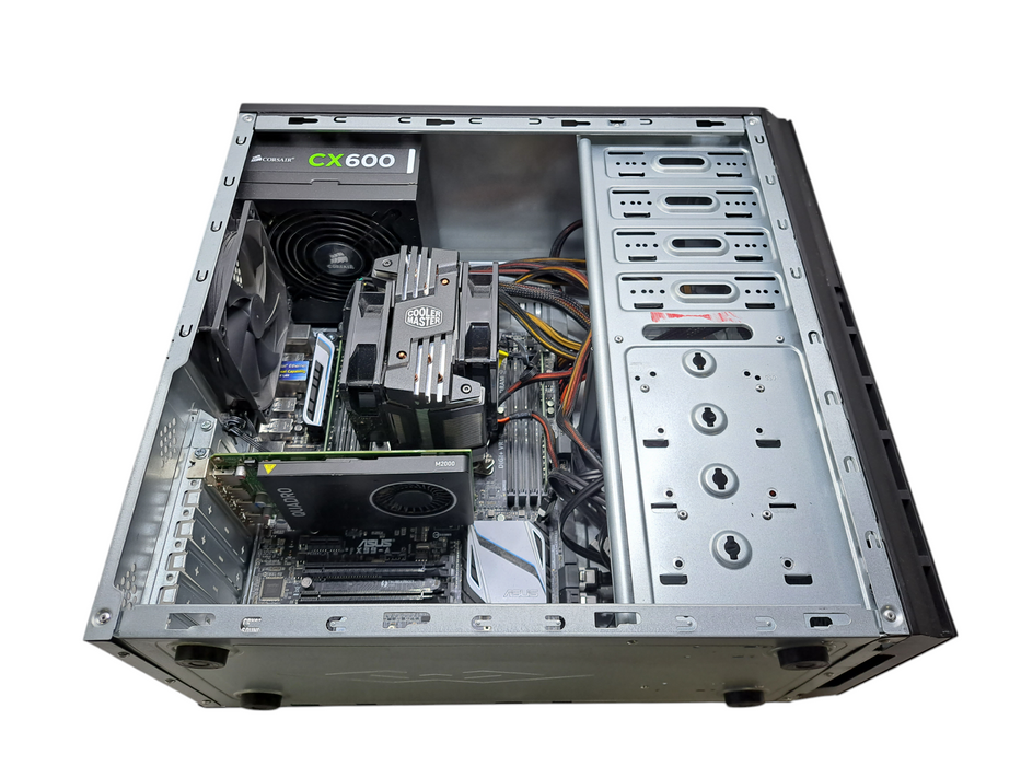 Custom PC | Asus X99-A w/ Intel Core i7-5820K, 16GB DDR4, M2000, No HDD