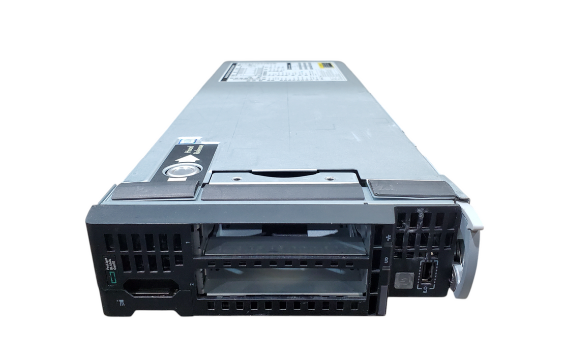 HPE ProLiant BL460c Gen10 Server Blade - 2x Intel Xeon Gold 6132 - No RAM/HDD