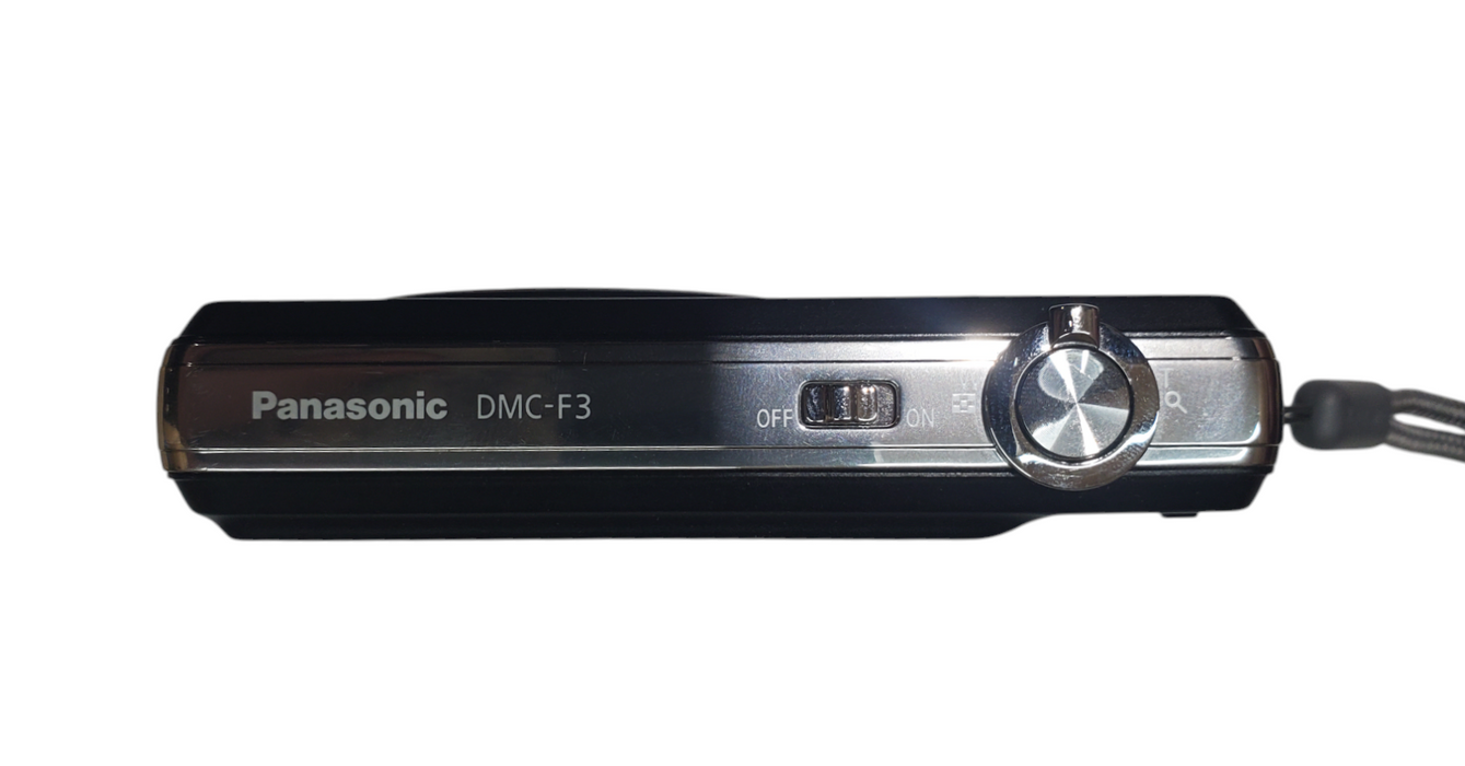 Panasonic LUMIX DMC-F3 12.0MP Digital Camera w/ Battery *READ*