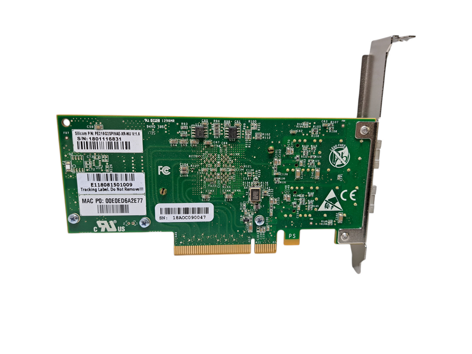 Silicom Dual Port SFP+ 10GB PCie Network Adapter X520-DA2 NIC