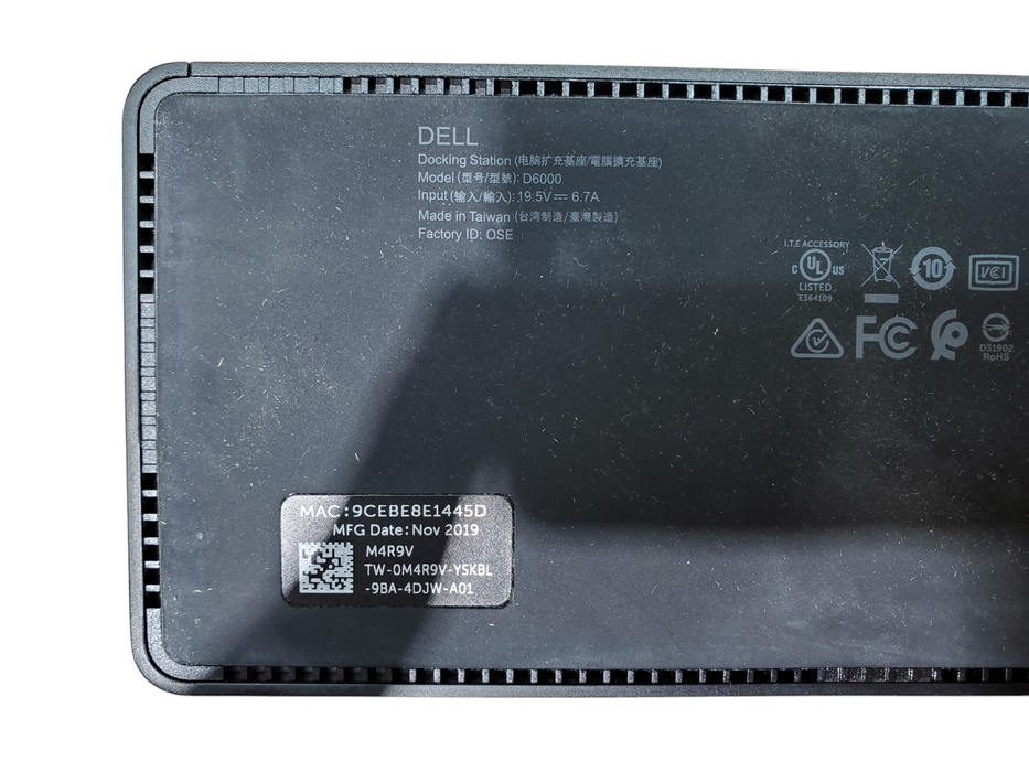 Dell Docking Station D6000 w/ 135w Adapter