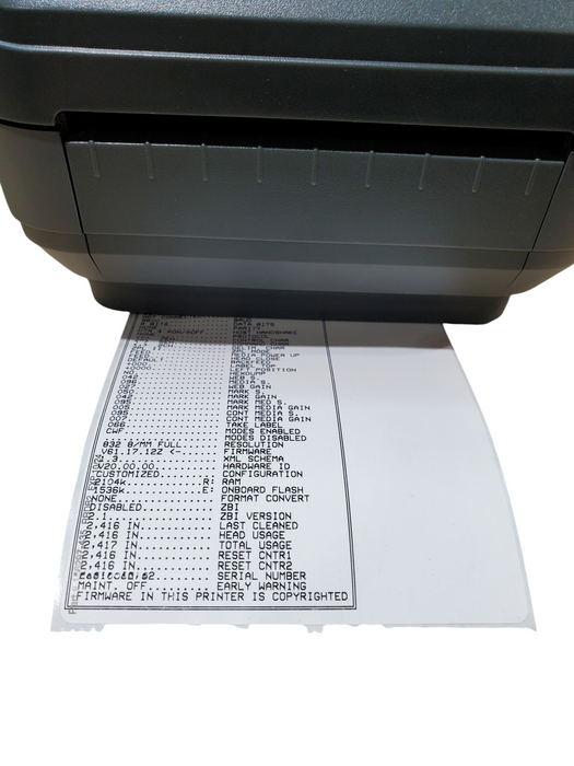 Zebra GK420d GK42-200110-000 Thermal Label Printer - Low Usage