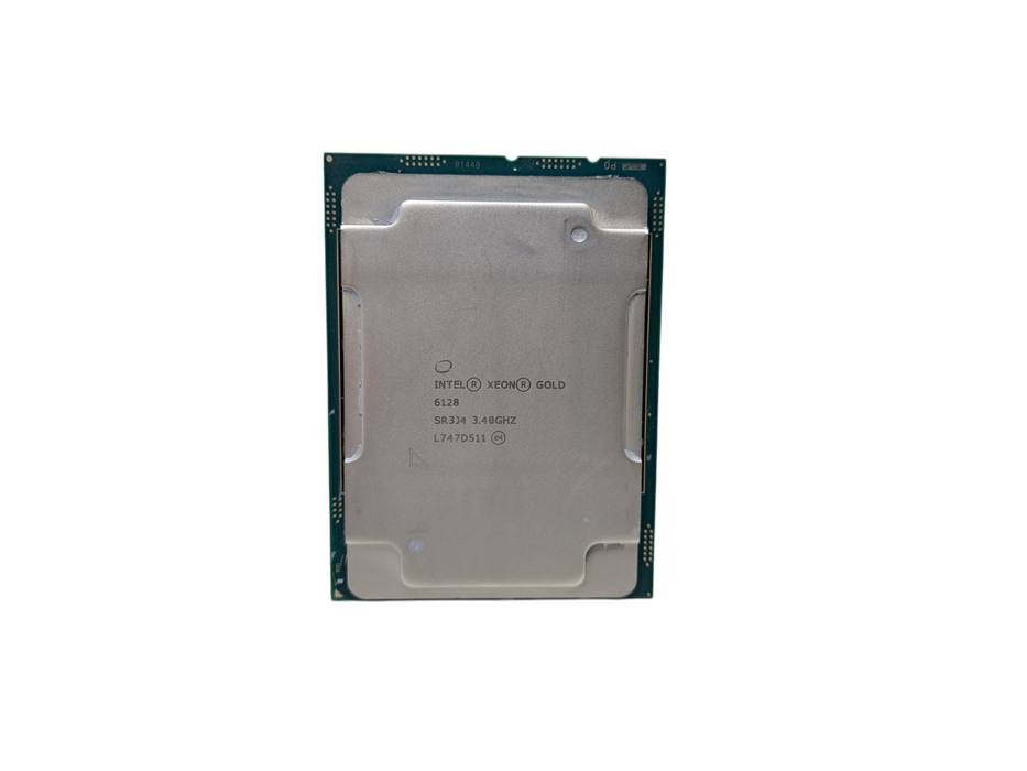 Intel Xeon Gold 6128 3.4GHz 6 Core 19.25MB 10.4GT/s 115W Processor SR3J4