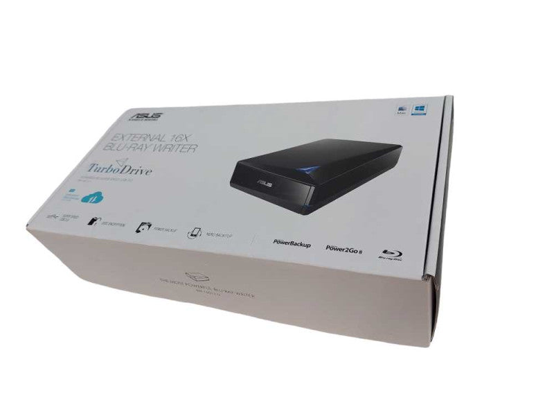 ASUS External 16x Blu-Ray Writer Model: BW-16D1X-U =