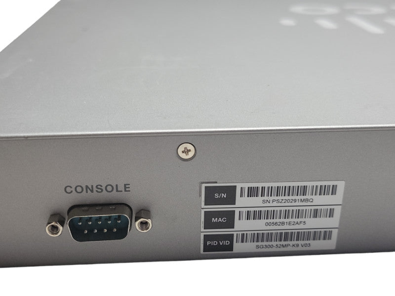 Cisco SG300-52MP-K9 52-Port Gigabit PoE Managed Switch _