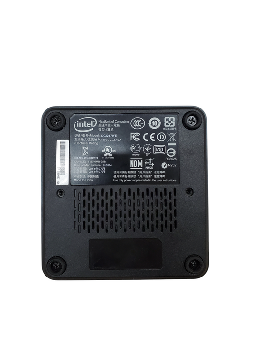 Intel NUC DC3217IYE - Intel Core i3-3217U 16GB DDR3 - No HDD