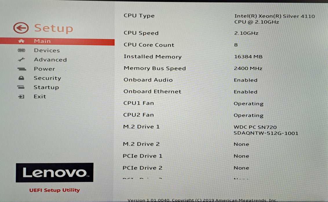Lenovo ThinkStation P720 | 1x Xeon Silver 4110, 16GB DDR4, P620, 512GB NVMe