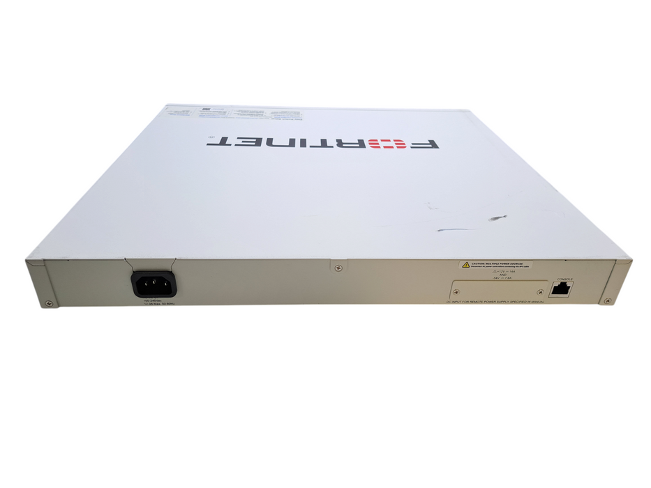 Fortinet FS-248E-FPOE | 48-Port Gigabit FPOE, 4x SFP Switch  *READ*