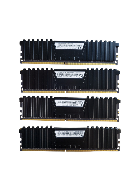 Corsair Vengeance LPX CMK64GX4M4B3200C16 64GB DDR4-3200 Desktop Memory