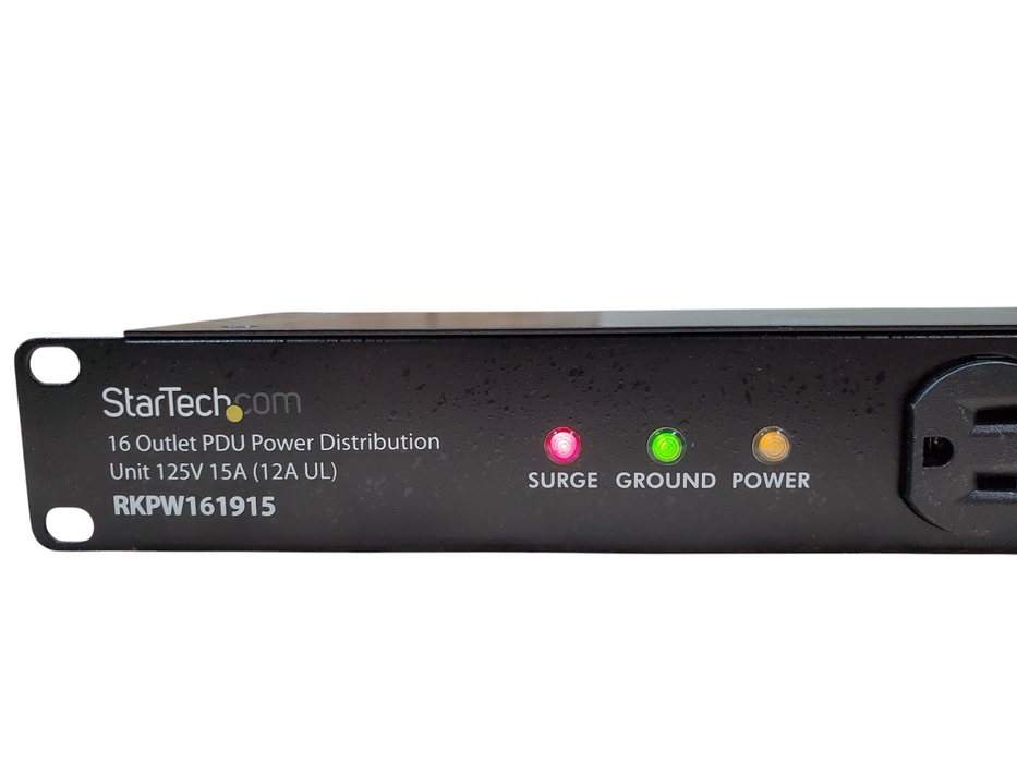 Startech 16 Outlet PDU Power Distribution Unit - RKPW161915
