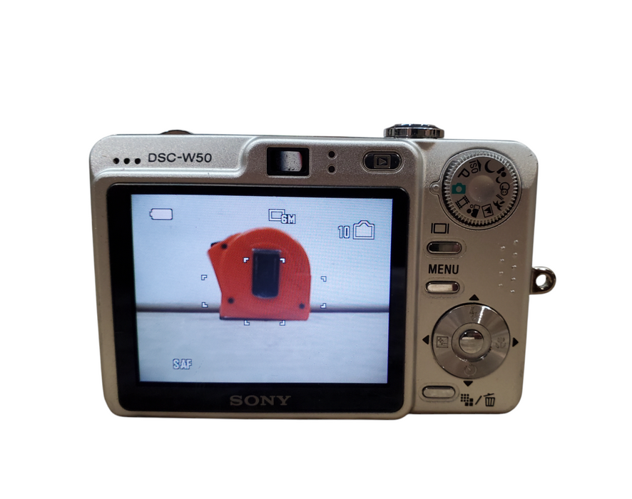 Sony Cyber-shot DSC-W50 6MP Digital Camera w/ Battery