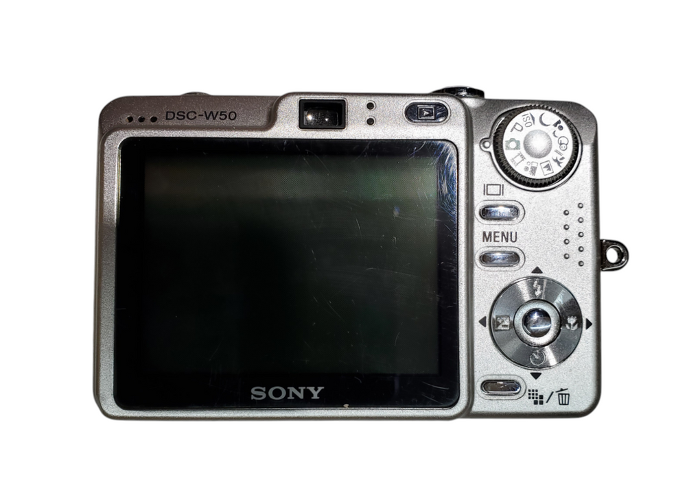 Sony Cyber-shot DSC-W50 6MP Digital Camera w/ Battery