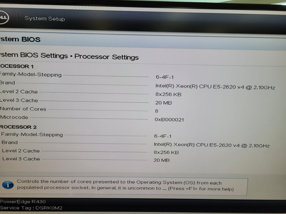 Dell PowerEdge R430 - 2x Xeon E5-2620 v4 32GB DDR4 PERC H730 Mini 2x550W PSU