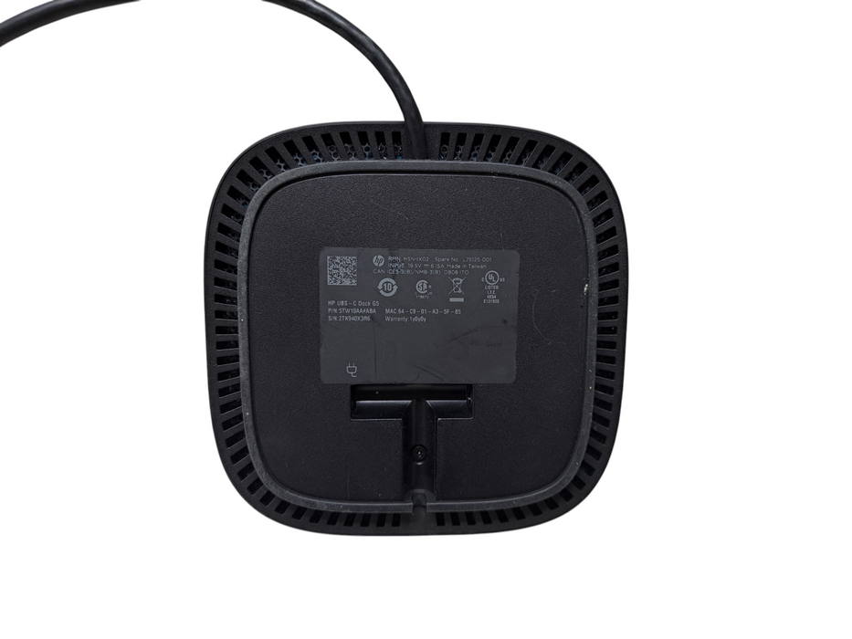 HP USB-C Dock G5 Docking Station (Dock Only) 5TW10AA