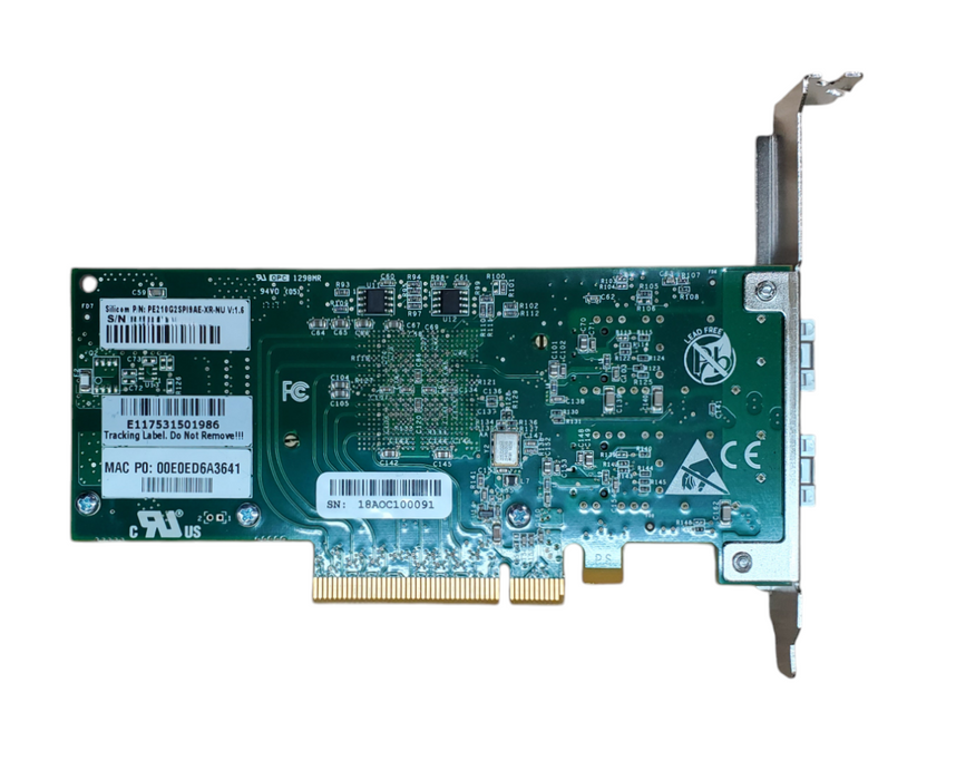 Silicom PE210G2SPI9AE-XR-NU Dual Port 10Gb Ethernet Server Adapter