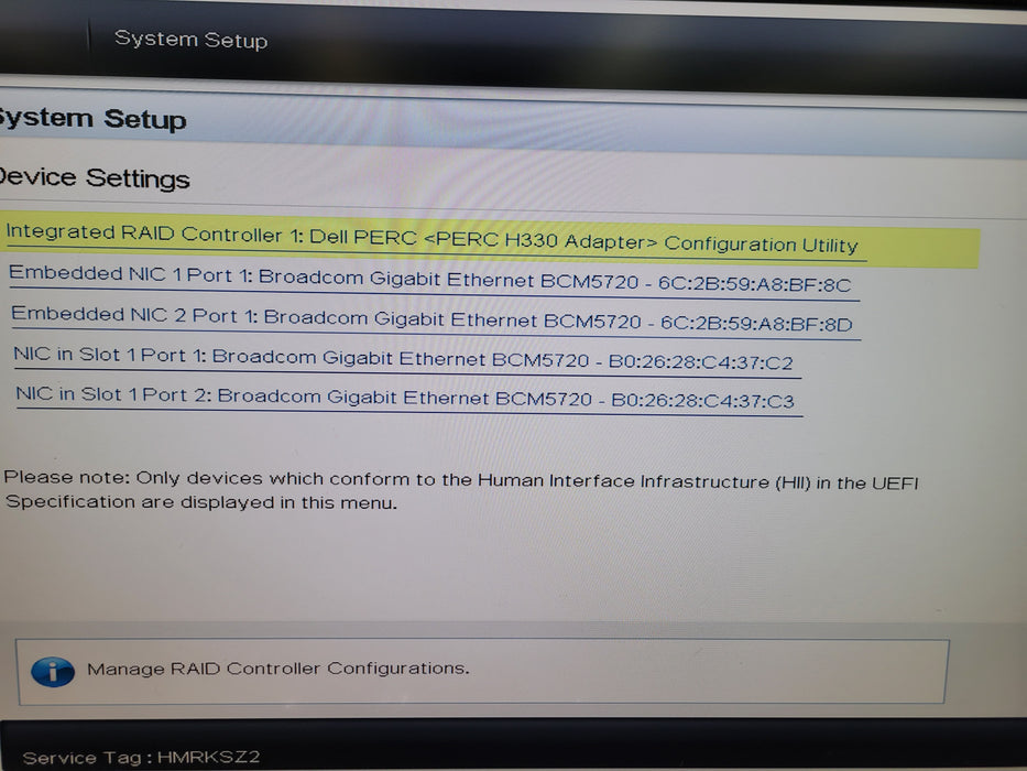 Dell OEMR XL R330 - Xeon E3-1270 v5 16GB DDR4 PERC H330 2x350W PSU