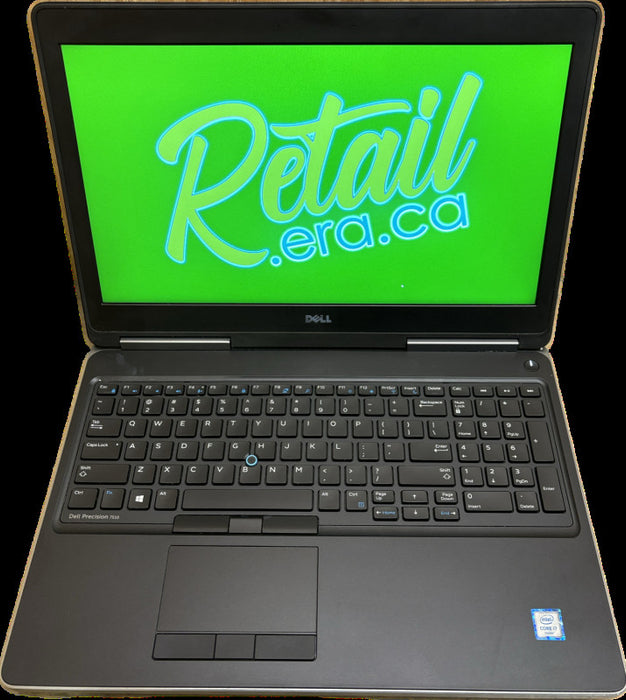 Dell Precision 7510 i7-6820HQ@2.7GHz QUADRO M2000M 4GB GPU 16GB 256SSD READ  Lap200
