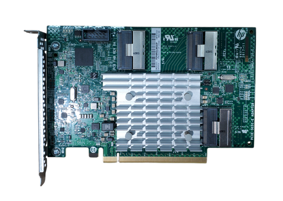 HP 824019-001 3-Port PCIe NVMe Bridge RAID Controller 708724-01