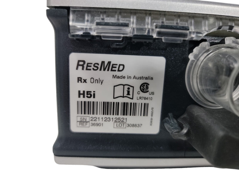 ResMed S9 and H5i with Original Power Adapter and Carry on Bag