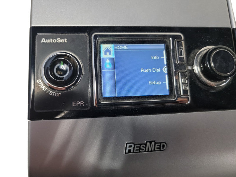 ResMed S9 and H5i with Original Power Adapter and Carry on Bag