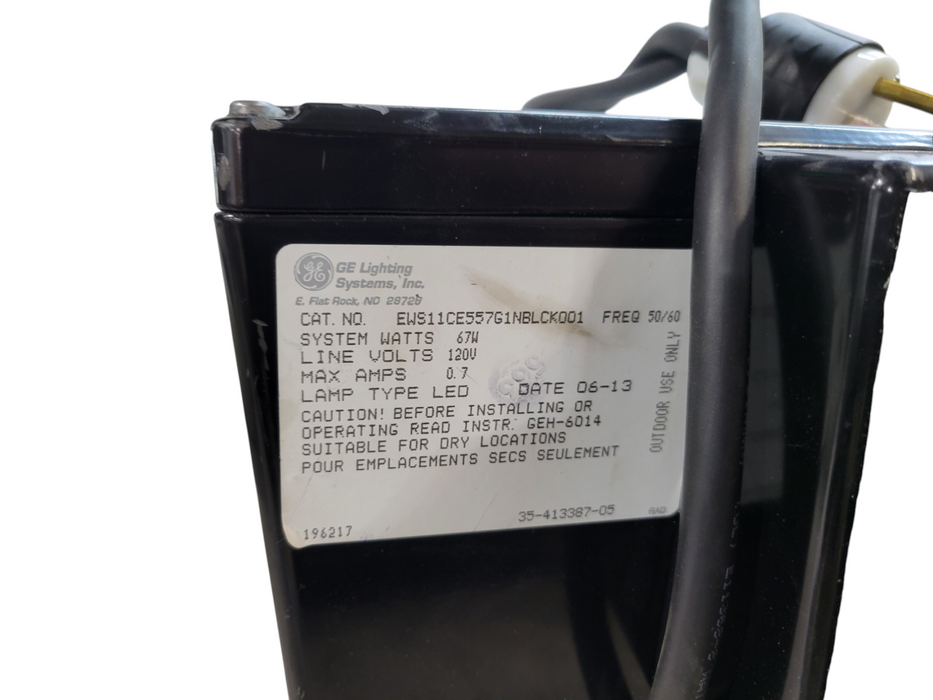 GE OUTDOOR LED LAMP 67W / 120V 0.7AMP