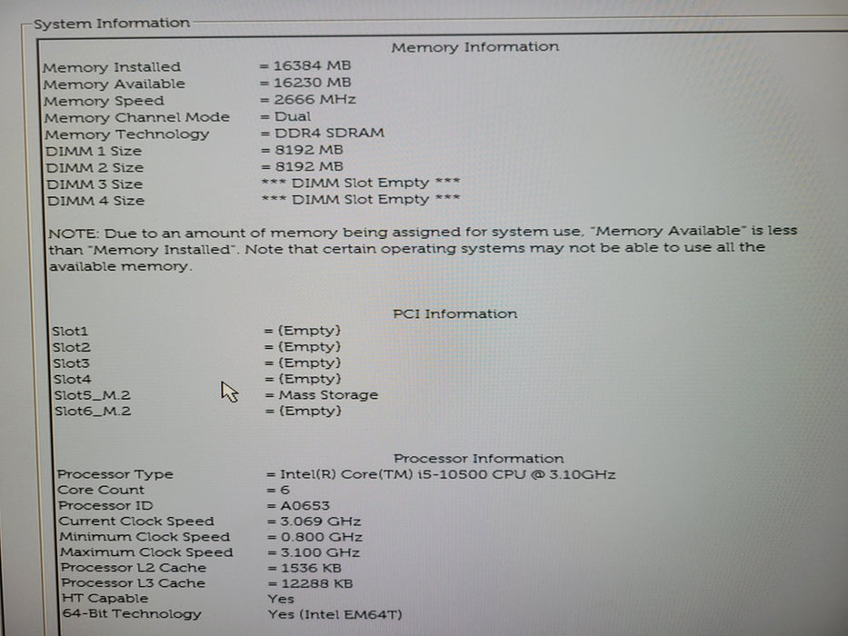 Dell OptiPlex 5080 Tower | Intel Core i5-10500, 16GB DDR4, 256GB NVMe