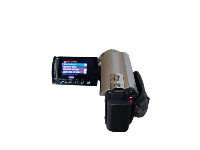 JVC Everio GZ-MG330HU Camcorder w/ Battery + PWR APT