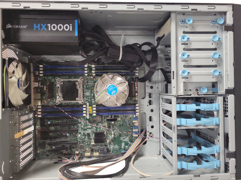 Custom/Intel Tower Server, 1x Xeon E5-2620v4 2.1GHz, 8GB DDR4, Corsair HX1000 _