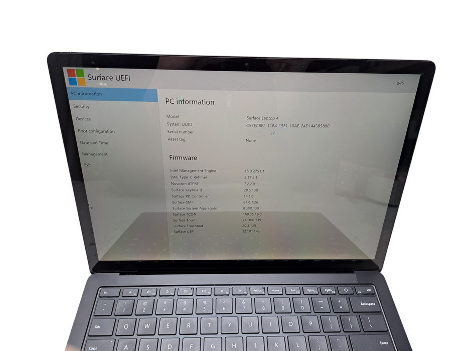 Microsoft Surface Laptop 4 | Intel Core i7-1185G7, 16GB DDR4