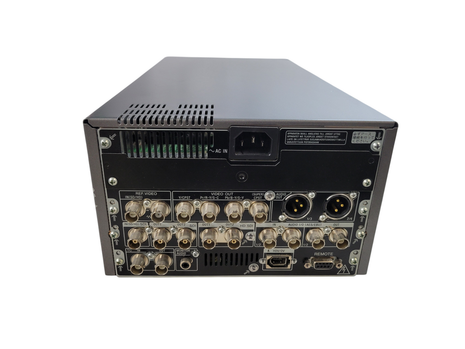 SONY HVR-1500A Digital HD Cassette Recorder