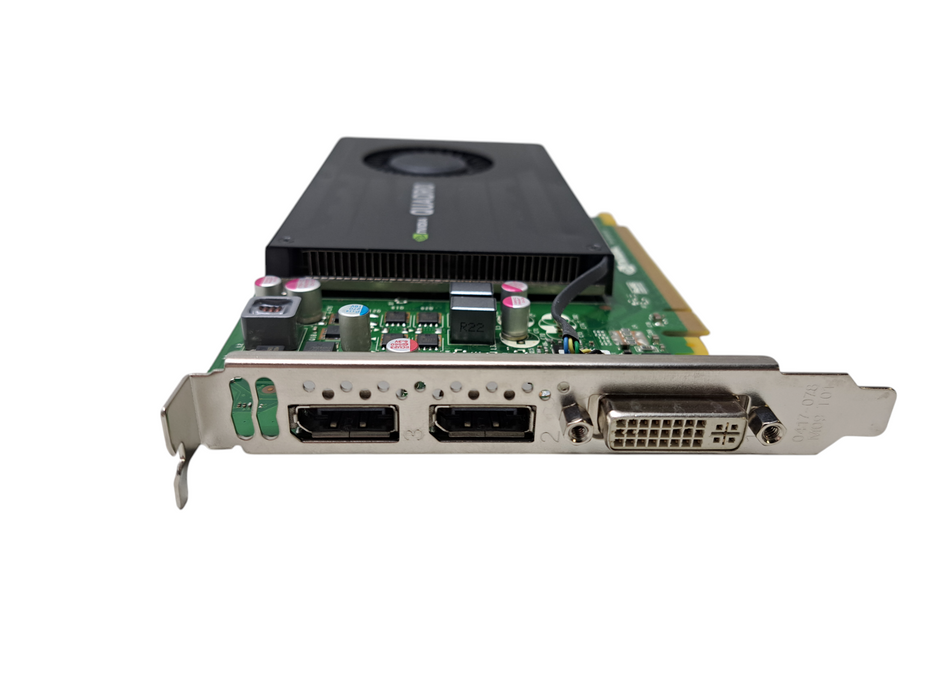 NVIDIA Quadro K2200 4GB GDDR5 Graphics Card 2x DisplayPort 1x DVI