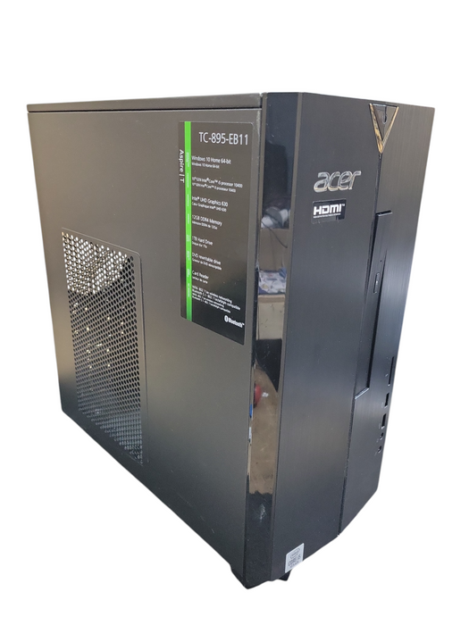 Acer Aspire TC-895-ES11 - Intel Core i5-10400, 12GB DDR4, 256GB NVMe