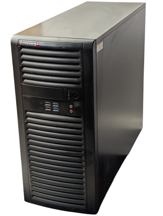 Supermicro/Intel S2600ST Workstation | 1x Xeon GOLD 6148 CPU, 32GB DDR4, 900W