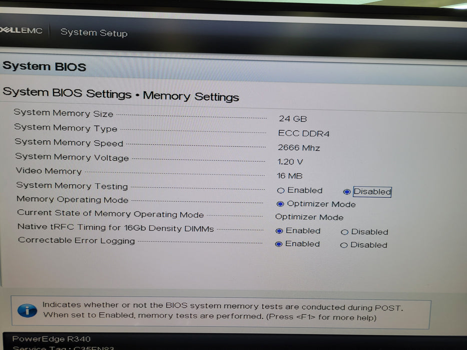 Dell PowerEdge R340 - Xeon E-2234 24GB DDR4 PERC H730P 350W PSU